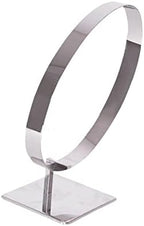 Stainless Steel Belt Display Stands Tabletop Artworks Belt Display Shelves Curved Shelf for Store Display Props Women Men (Primary Color) - Image 7
