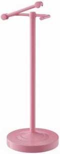 Freestanding Toilet Paper Holder Stand Pink, 4.57 lb Weighted Base by KALLYNB