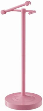 Freestanding Toilet Paper Holder Stand Pink, 4.57 lb Weighted Base by KALLYNB