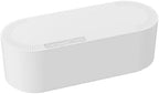 D-Line Cable Management Box, Power Strip Holder, Floor Outlet Hiders, Desk Cord Organizer, Cover TV Wires, Wire Storage – 16.5 in (Length) x 6.5in (Width) x 5.25in (Height) - Large, White by D-LineUSAinc