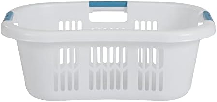 Rubbermaid Hip-Hugger Laundry Basket, X-Large, 2.1 Bushel, White - Image 2