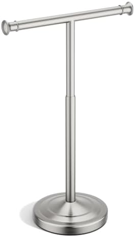 Freestanding Hand Towel Holder Countertop, 13"-19" Height Adjustable by WZKALY