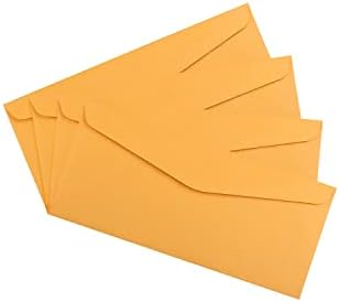 JAM PAPER #10 Business Commercial Envelopes - 4 1/8 x 9 1/2 - Brown Kraft Manila - Bulk 1000/Carton - Image 3