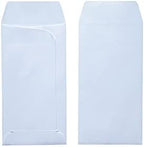 500 Guardian Open-End Drive-In Cash Envelopes — Large Envelopes Self Seal Money Organizer — Budgeting Envelopes — Receipt Envelopes (Large, 3-3/4” x 7”) by GuardianEnvelopes