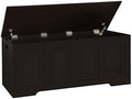 DINZI LVJ Storage Chest, Wooden Toy Box, Espresso 47.2" L by DINZILVJ