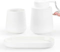 BosilunLife Ceramic Bathroom Accessories Set 3 Pcs by BosilunLife