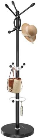 Metal Coat Rack, Modern Coat Rack Stand, Heavy Duty Coat Tree Stand by Unknown
