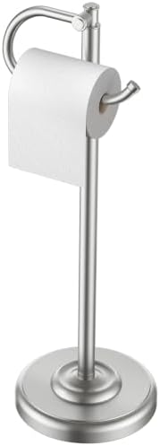 FORIOUS Toilet Paper Holder Stand, Vintage Freestanding Tissue Roll Holder by FORIOUS