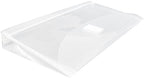 JAM PAPER Plastic Expansion Envelopes with Hook & Loop Closure - #10 Booklet Wallet - 5 1/4 x 10 with 1 Inch Expansion - Clear - 12/Pack (Pack of 2) - Image 4
