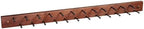 Spectrum Diversified Wooden Closet Wall Mount Storage Rack, 24 Peg Tie, Belt, Scarf and Jewelry Organizer One Coffee by Unknown