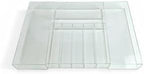 Neatly You Expandable Acrylic Drawer Organizer (12–23in) with Built-In Compartments – Modular Clear Storage Tray for Kitchen, Bathroom, Vanity, Dresser & Desk Drawers - Image 2