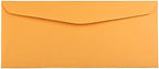 JAM PAPER #14 Envelopes - 5 x 11 1/2 - Brown Kraft Manila - 100/Pack by JAMPaper