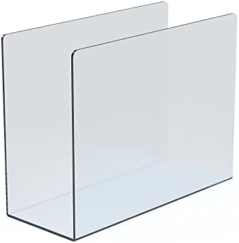 Azar Displays 255084 Large Standing File Holder/Sorter Desk Organizer, 4-Pack, Clear by AzarDisplays