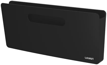 loukin Magnetic File Holder, Wall Mount Paper Organizer, 3 Mount Options by LOUKIN