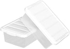 14 Quart Plastic Clear Storage Bin, 2 Packs - Image 6