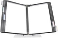 Tarifold Desktop Reference Display System, 10 Pockets, Expandable, Black by TARIFOLD
