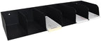 BankSupplies STEELMASTER Steel Document Organizer 6 Pocket Black Powder Coated Finish - Image 4