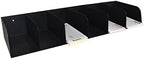 BankSupplies STEELMASTER Steel Document Organizer 6 Pocket Black Powder Coated Finish by BankSupplies