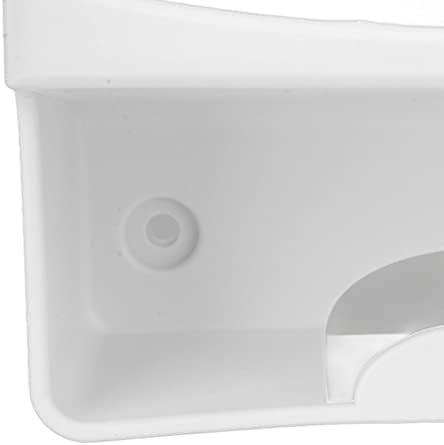 Electric Iron Holder,Heat ant 2 in 1 Wall Mounted Iron Board Rack,Iron and Ironing Board Storage Organizer Shelf,for Household Bathroom Laundry Room (White) - Image 7