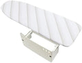 Wall Mounted Ironing Board, 37.4" X7.55" Fold Away 180° Swivel Iron Boards with Removable Silk Cotton Ironing Board Cover, Thickened Support Bar for Home Laundry Room Small Spaces, Space Saving, White by Unknown