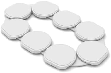White- The Lazy Susan Revolution - The First Patented Lazy Susan Turntable Expandable for Rectangular & Oblong Tables - Kitchen & Dining Tables - Great Gift! Parties & Gatherings - Image 2