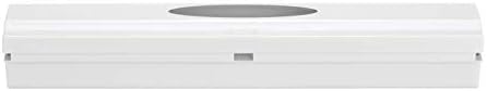 WENKO Plastic Wrap Dispenser with Cutter, Saran Film Holder, Refillable Aluminum Foil Wrap Dispenser with Slide Cutter for Kitchen Organization, 14.96 x 2.05 x 2.64 in, White - Image 4