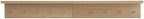 Marine Plywood Wall Mounted Coat Rack with Shelf & Key Hooks, 5 Brass Hooks Entryway Organizer, Modern Floating Shelf for Bedroom Hallway, Space-Saving Home Storage Rack (2, Oak Finish) - Image 3
