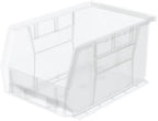 Akro-Mils 30237 AkroBins Plastic Storage Bins, 9"x6"x5", Clear, 12-Pack by Akro-Mils