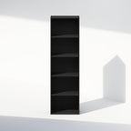 Furinno Reed Closet Organizers and Storage, 5-Tier Closet Organizer, Open Shelf Closet Storage, for Wardrobe, Bedroom, Living Room, Blackwood - Image 5