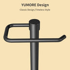 YUMORE Hand Towel Holder Stand Countertop, Pro Max Matte Black - Image 4