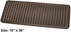 WeatherTech BootTray (16"x36") - Brown - Durable Mat for Dirty Boots and Shoes - Image 2