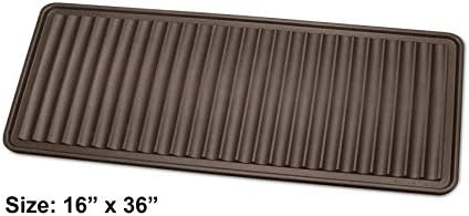 WeatherTech BootTray (16"x36") - Brown - Durable Mat for Dirty Boots and Shoes - Image 2