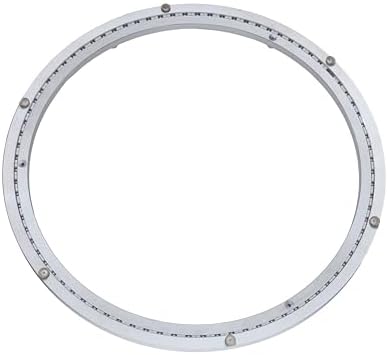 Aluminum Heavy Duty Lazy Susan Rotating Turntable Bearing Swivel Plate Hardware for Dining-Table (20 inch (14mm)) by Dailydanny