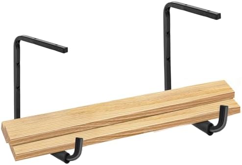 6 Pack Wall Mounted Overhead Garage Storage Hooks, 13.8 Inch Utility Ceiling Storage Rack, Heavy Duty Hangers & Organizer for Ladder, Wood, Tools, Garden Hose and Bike - Image 4
