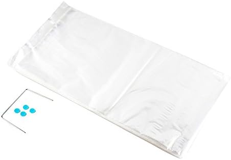 Restaurantware Clear Plastic Bread Bag, 24 x 13 In, 250 Pack - Image 2