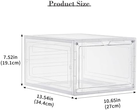 LXLXXL 9 Pack Storage Bins with Lids, 19 Qt Stackable Clear Storage Box - Image 6