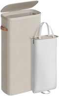 SONGMICS Laundry Basket, 65L Laundry Hamper with Lid, 1 Removable Liner Bag by SONGMICSbySONGMICSHOME