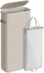 SONGMICS Laundry Basket, 65L Laundry Hamper with Lid, 1 Removable Liner Bag by SONGMICSbySONGMICSHOME