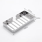 PureBox Shower Caddy 304 Stainless Steel 2 Pack 4.7x9 Bathroom Shelf - Image 2