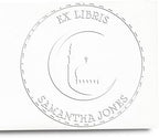 Custom Library Embosser - Hybrid Holy Crescent Star Design | Personalized Home Library Embossing Seal for Imams | Customized Library Embosser for Books and Stationery | Islamic Gift for Scholars - Image 4