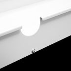 Xuthusman Under Desk Drawer, Under Desk Mounted Sliding Pull-Out Drawer Storage Organizer Space Saving Hidden Pull-Out Drawer for Office Home Desktop Accessories (White) - Image 7