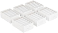 SONGMICS Set of 6 Foldable Wardrobe Clothes Organizers, 6-Compartment by SONGMICSbySONGMICSHOME