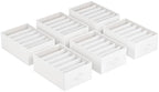 SONGMICS Set of 6 Foldable Wardrobe Clothes Organizers, 6-Compartment by SONGMICSbySONGMICSHOME