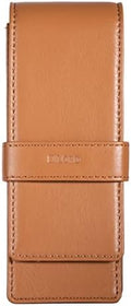 DiLoro Leather Triple Pen Case Pencil Pouch Holder for Three Fountain Ballpoint Rollerball Pens and Pencils by DiLoroSwitzerland