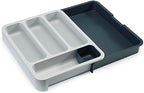Joseph Joseph 85042 DrawerStore Expandable Cutlery Tray, Gray - Image 2
