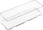 iDesign Interlocking Drawer Organizer, Set of 3, Clear - Image 6