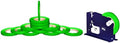 PSBM Green Poly Bag Sealing Tape with Dispenser, 6 Rolls, 2.3 Mil Thick, 3/8 Inch Wide, 180 Yards Per Roll, Total 1080 Yards, Colored Sealer Tapes for Wrapping, Packaging & Sealing Food Products by PackagingSuppliesbymail