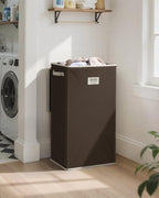 SOLEDI 100L Laundry Hamper with Lid, Large Collapsible Laundry Basket - Image 2