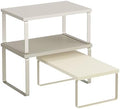 SONGMICS Cabinet Organizer Shelf, Set of 3 Spice Rack, Kitchen Storage by SONGMICSbySONGMICSHOME