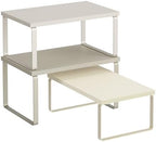 SONGMICS Cabinet Organizer Shelf, Set of 3 Spice Rack, Kitchen Storage by SONGMICSbySONGMICSHOME